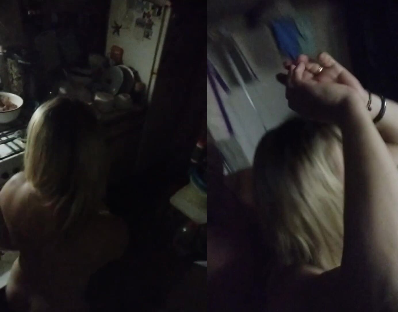 ترقص مع جوزها رقص سكس في المطبخ