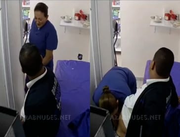 سكس مصري ممرضة مصرية تمص زبر الزبون في العيادة