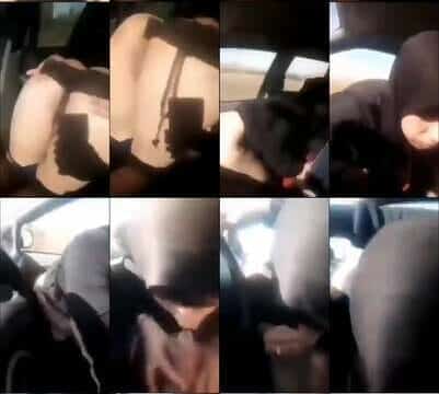 ميلف محجبة تستسلم للنيك جوّه السيارة – سكس عربي