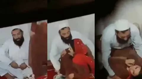 سكس مسرب شيخ عراقي ينيج محجبة ويفك عنها سحر الهيجان