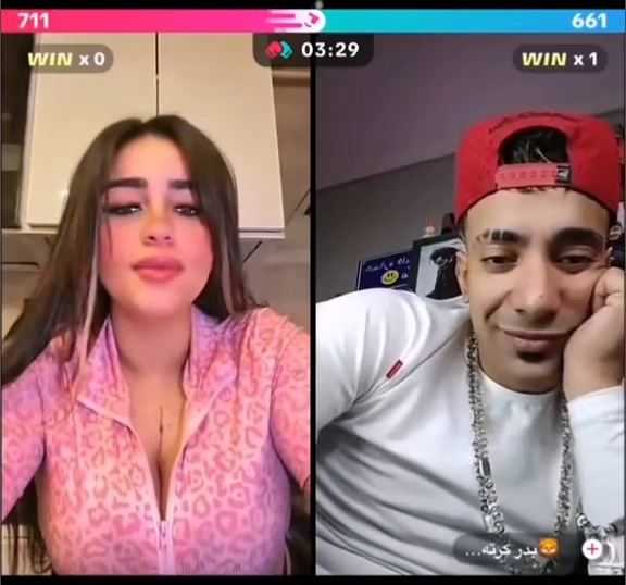 لايف تيك توك فاجر مش هاقوم من عليكي