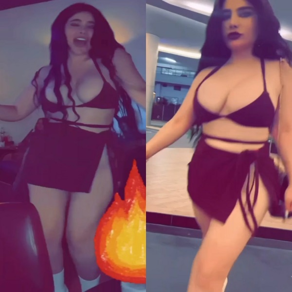 رقص انجي خوري بدون اندر بزازها كبيرة قشطة